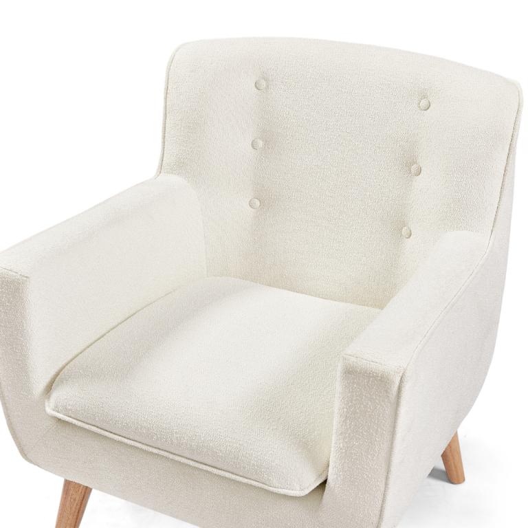Georgia Chair Upholstered in Bertoni Boucle